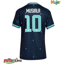 Camiseta Alemania Jamal Musiala #10 Visitante Equipación para mujer Mundial 2026 manga corta